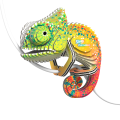 kolorowy kameleon układanka 3d eugy.png