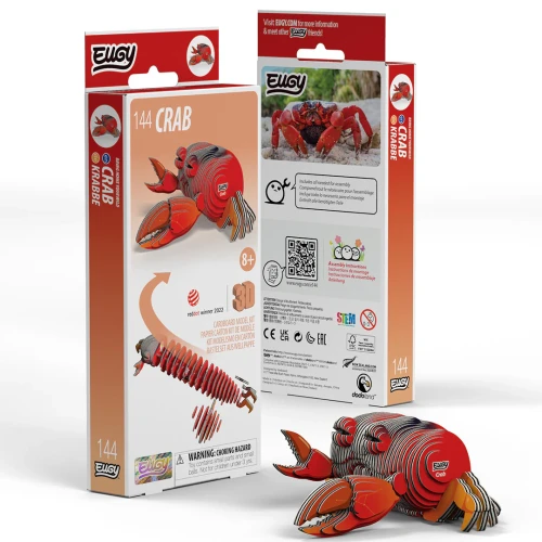 Krab układanka Eugy opakowanie