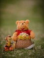 cyfrowy aparat w słodkim opakowaniu kubusia puchatka disney