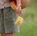 aparat z kubusiem puchatkiem w bezpiecznej silikonowej oprawie
