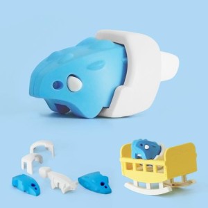  Magnetyczny Składany Baby Ankylozaur Dinozaur HalfToys