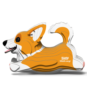 Piesek Corgi Eugy. Eko Układanka 3D. 