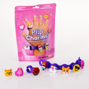 Biżuteria Plip Charms. Zestaw Fioletowy. 