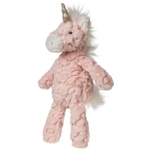 Pluszowy Pąsowy Jednorożec. Kolekcja Putty. 25 cm.