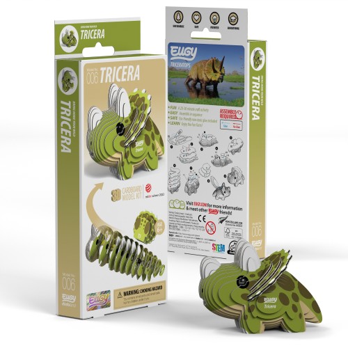 006_TRICERA_układanka eugy dinozaur